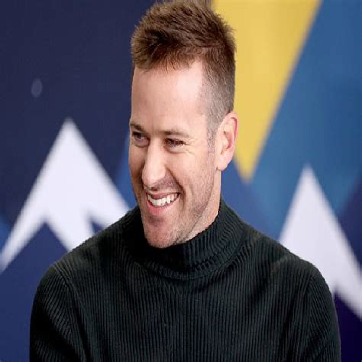 Armie Hammer gave himself a mohawk & handlebar mustache in lockdown