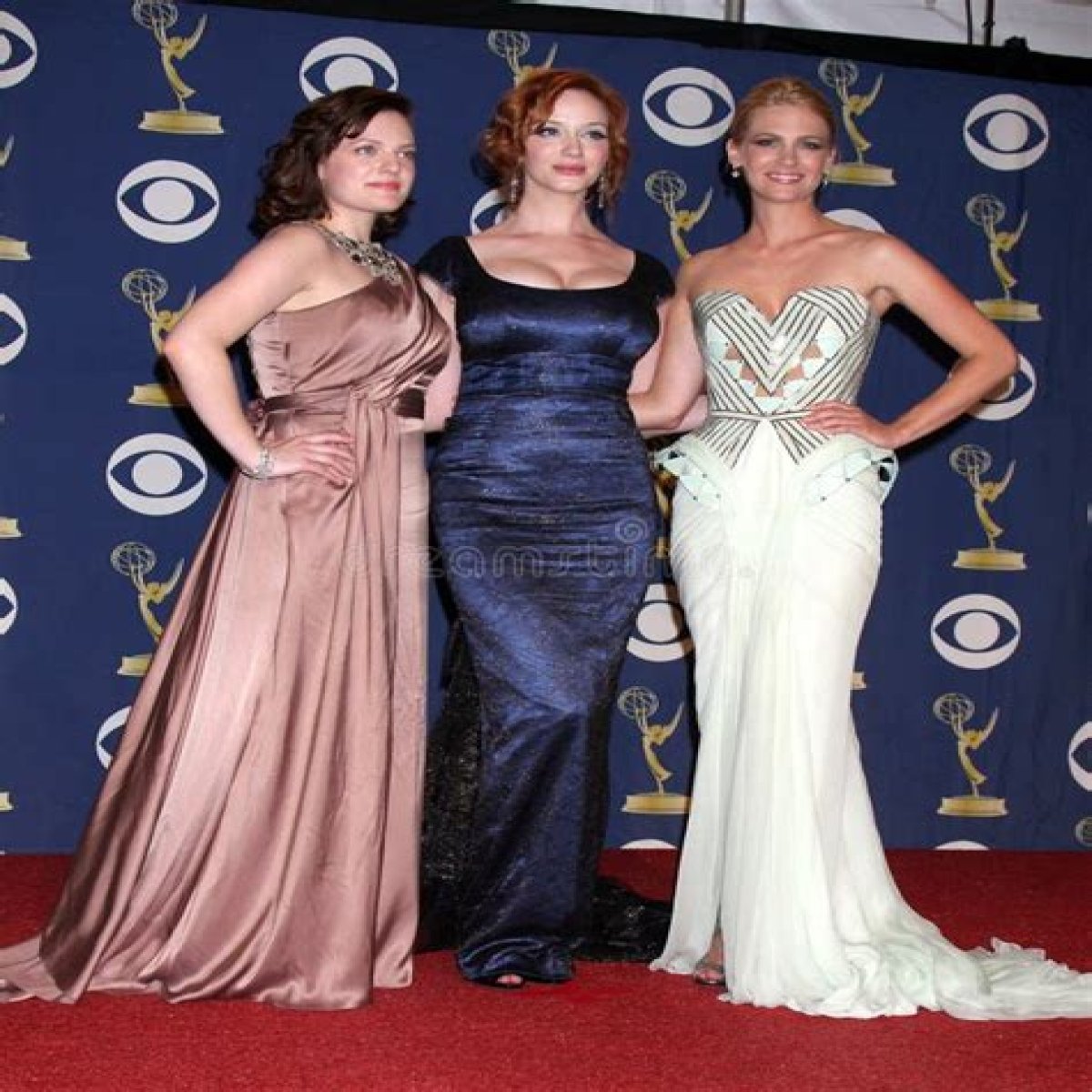 
					Christina Hendricks vs January Jones: who had the best red gown at the Emmys?
				