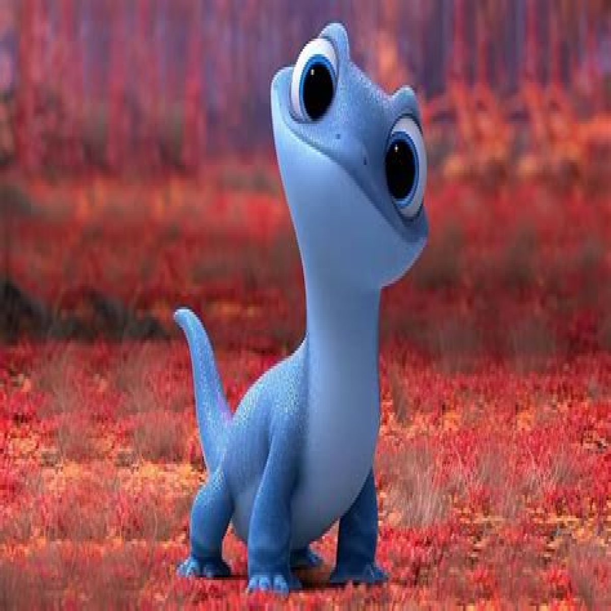 Why is the fire spirit a lizard in Frozen 2?